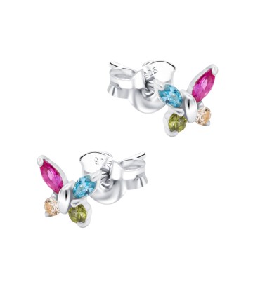 Butterflies Silver Stud Earring STS-7017